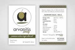 Arvanitis-Oil-Label-Grey-Background