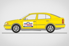 Home-Auto-Wash-Taxi-Sticker-Grey-Background