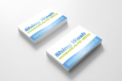 Shiny-Wash-Business-Card-Grey-Background
